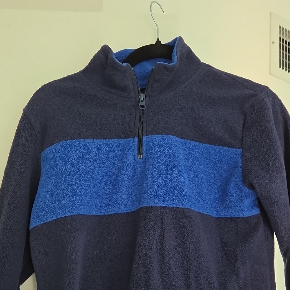 The Children's Place Navy and Royal Blue Fleece Hoodie